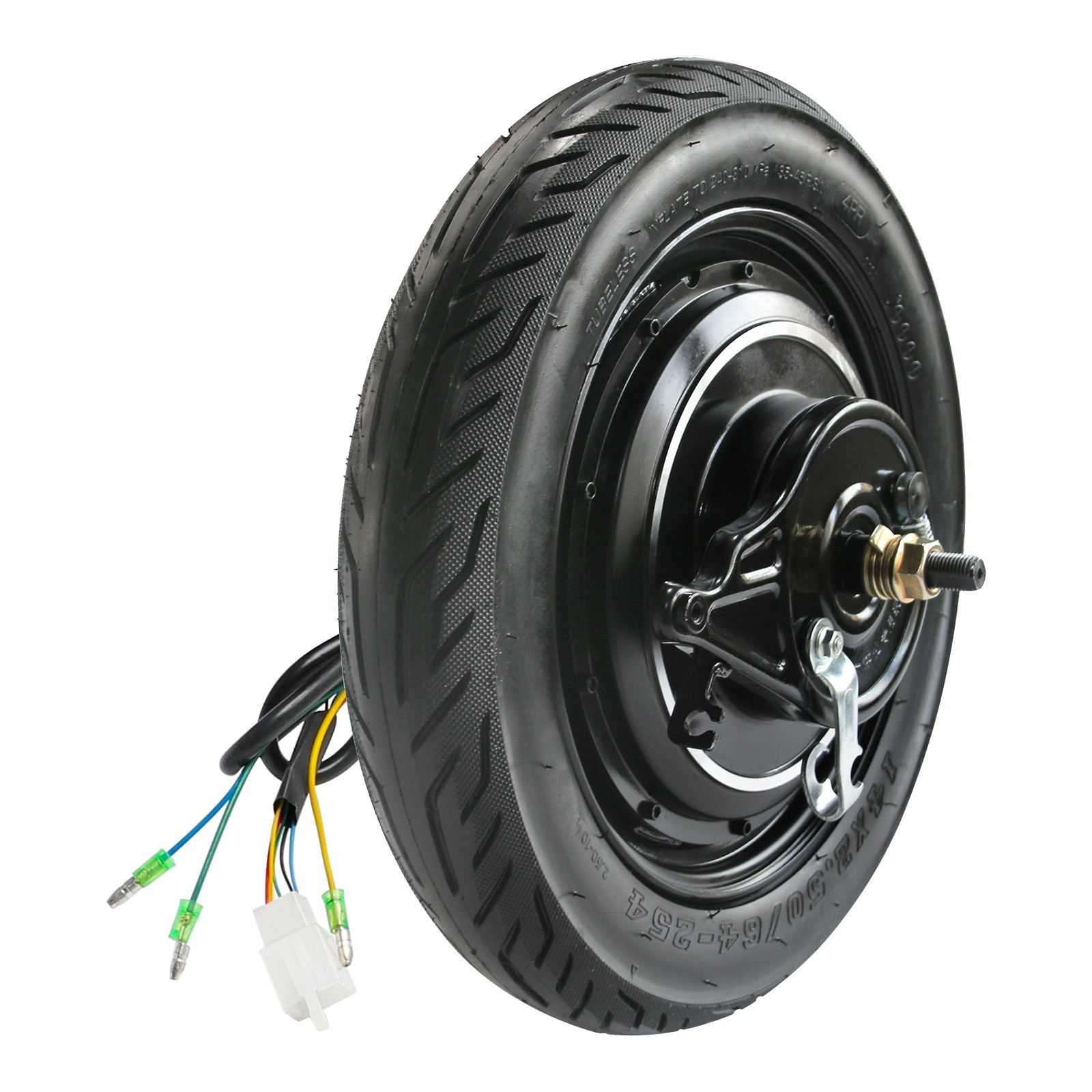 14 Inch Scooter Hub Motor Wheel 36V 500W Electric Brushless E-Bike Motor Wheel