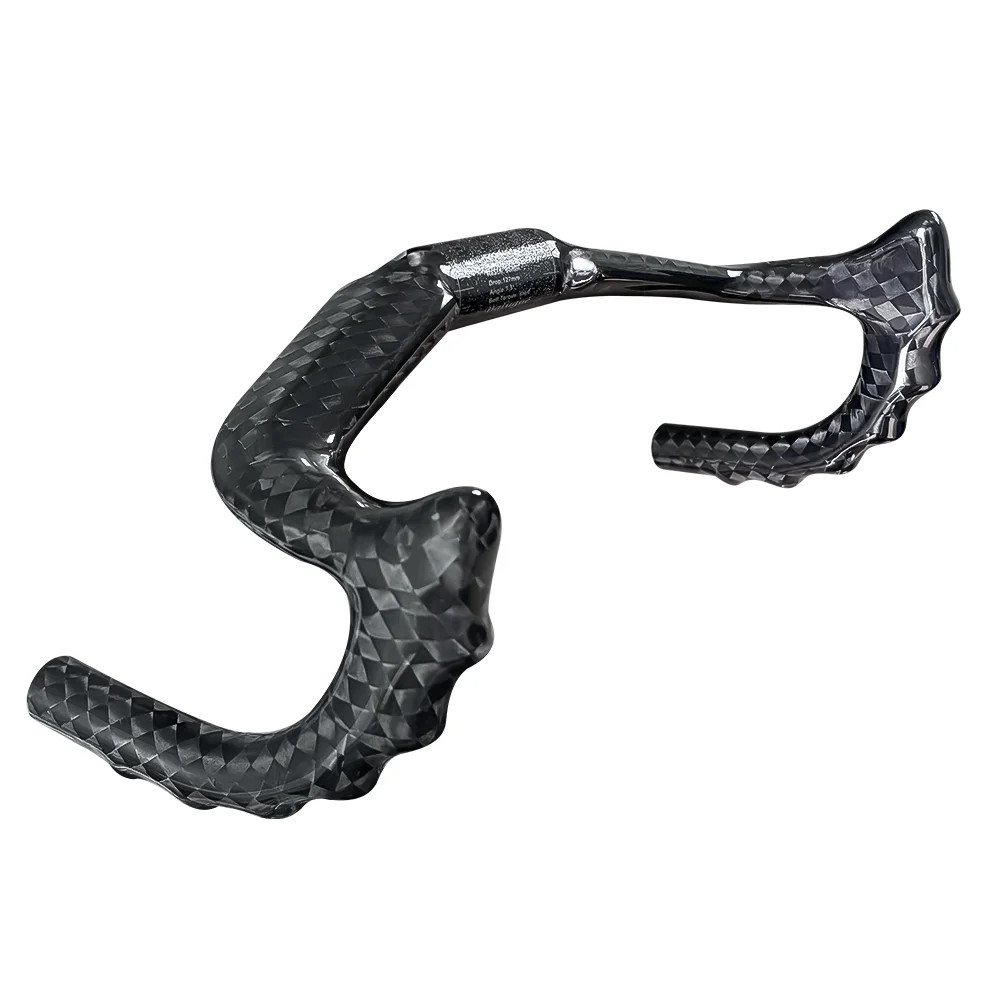 Carbon Track Bicycle Drop Bar Bike Handlebar Length 31.8-325/345/365/385/405MM