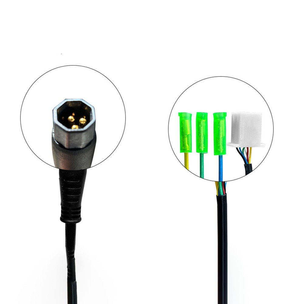 9Pin Motor Cable Adapter Cable/Male Black Adapter EBike Electric Bicycle