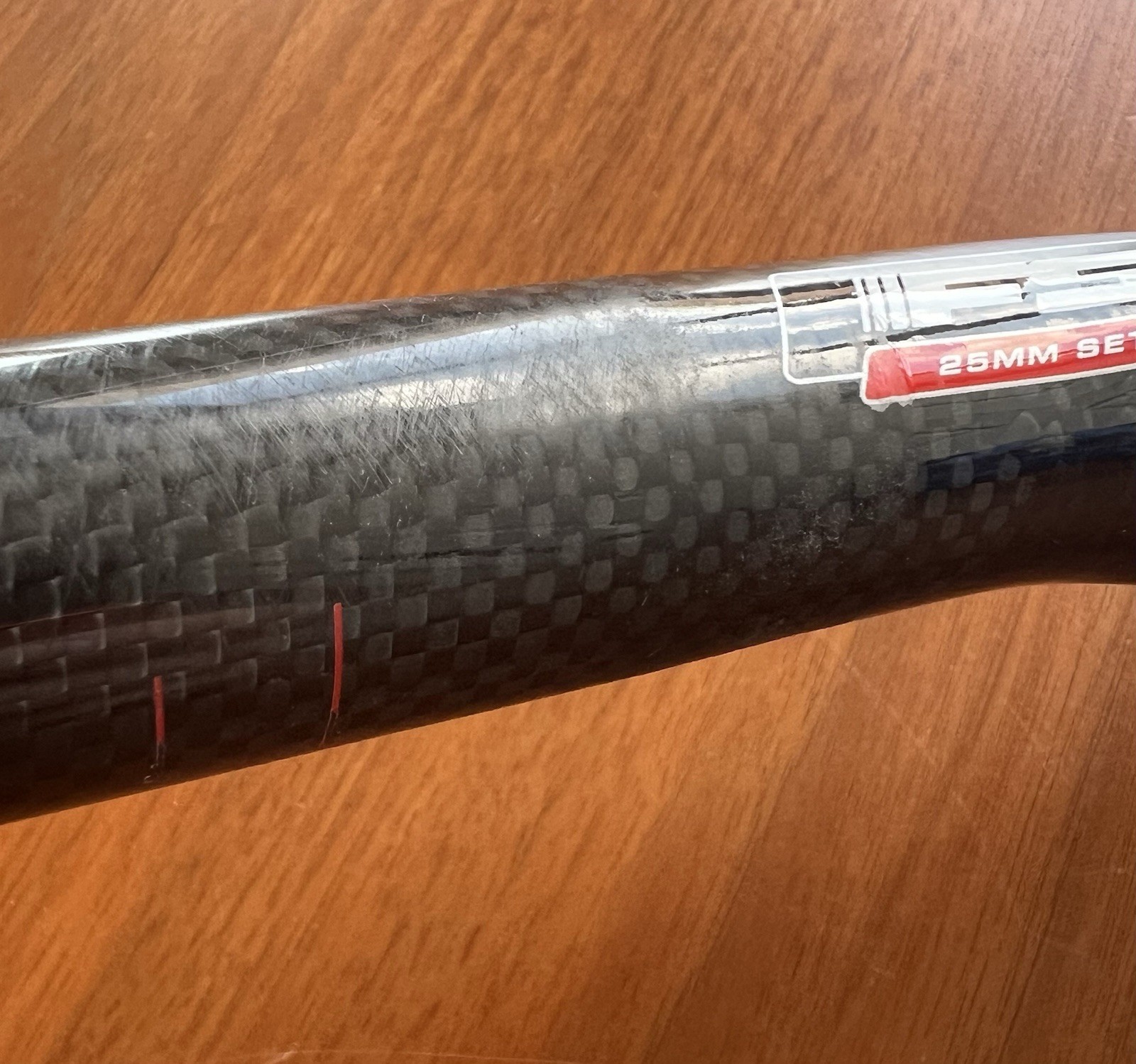 FSA K-Force Carbon Bike Seatpost 350mm x 28mm – 25mm Offset Black 228g
