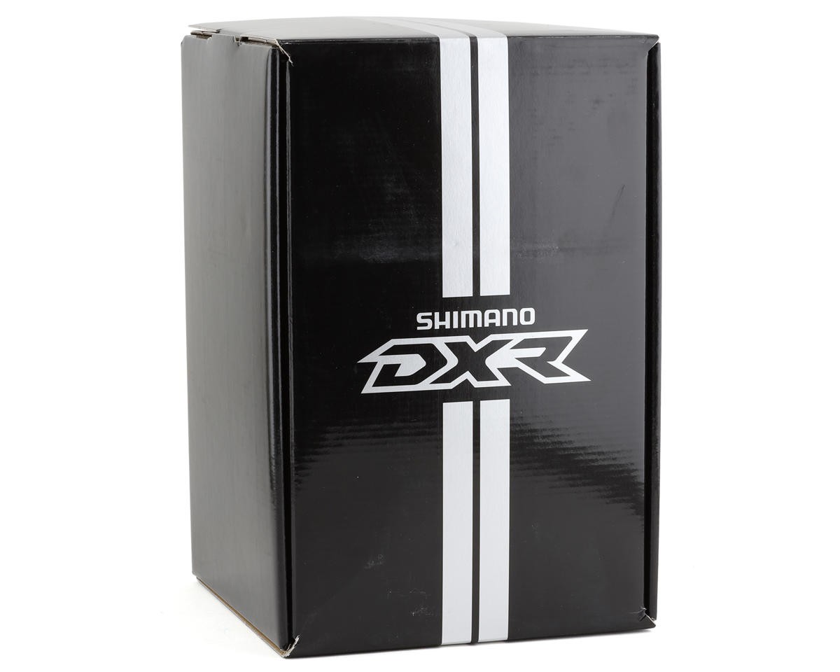 Shimano DXR Crankset (Silver/Black) (Chainring Sold Separately)