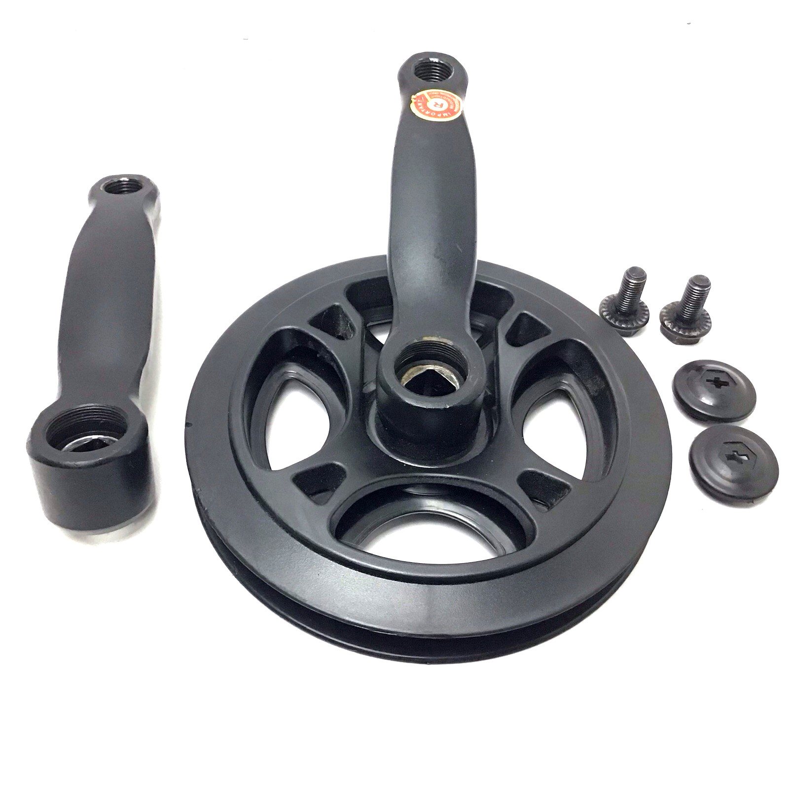 Kids Crankset w/Chain Guard & Pedals 127mm 1 x 6/7/8 speed 34t Kids Bike Crank