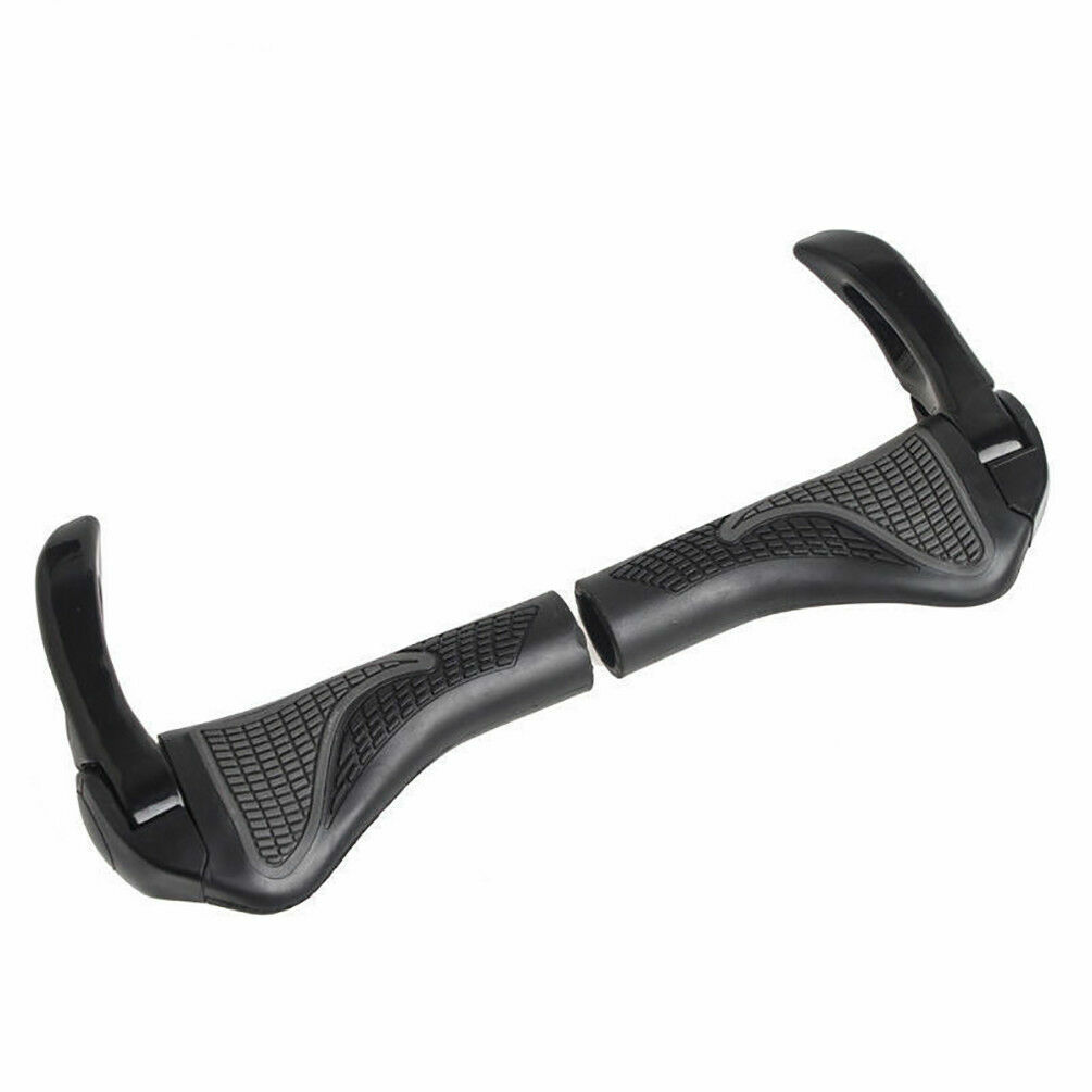 ROCKBROS MTB Bike Grips Cycling Shockproof Dustproof Bike Rubber Grips Black