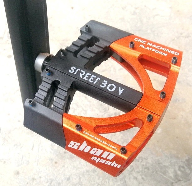 Street Boy 3 Bearing MTB Racing Bicycle Pedal 9/16″ Road Bike Pedals Aluminum