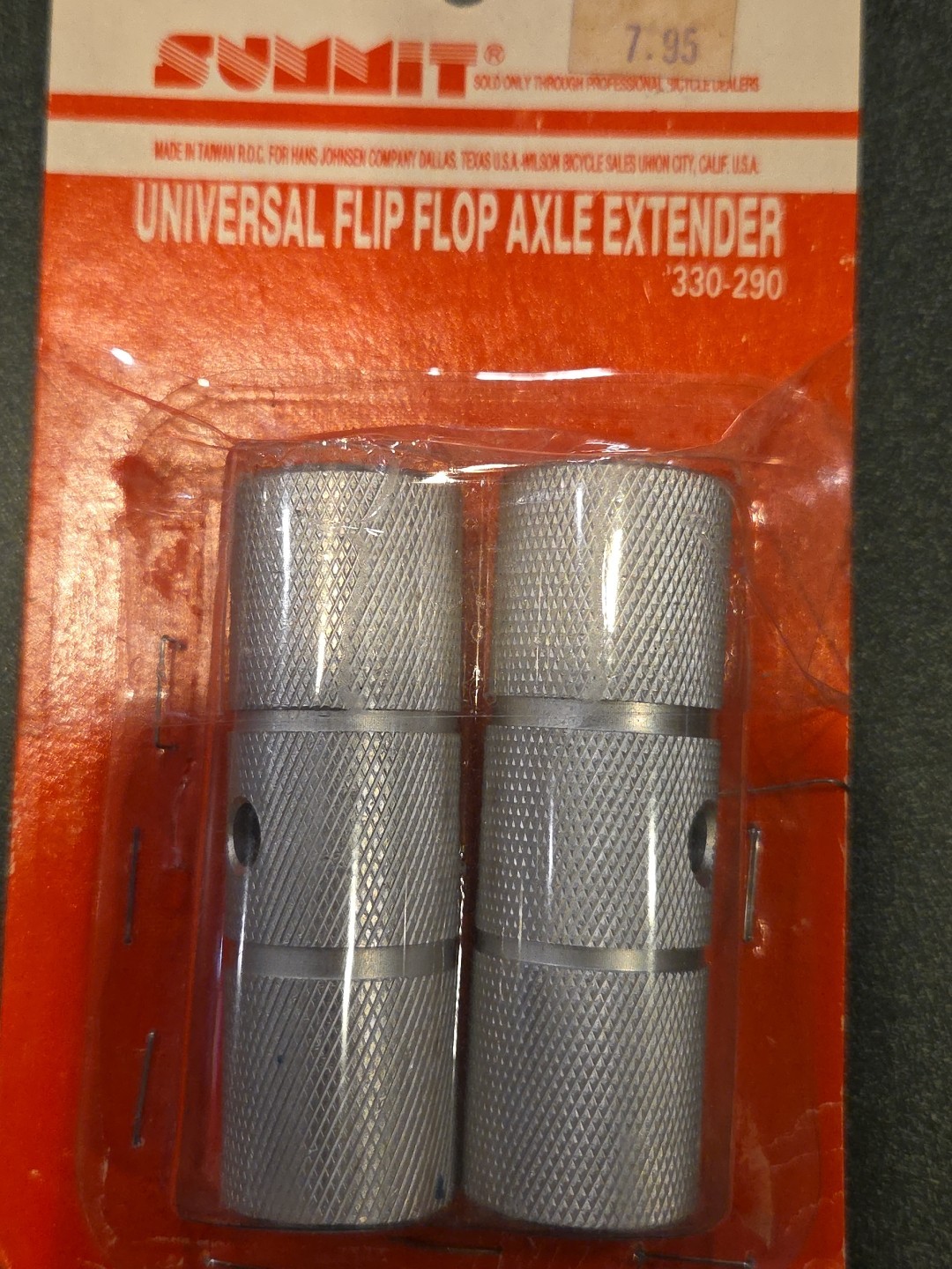 summit universal flip flop axle extender