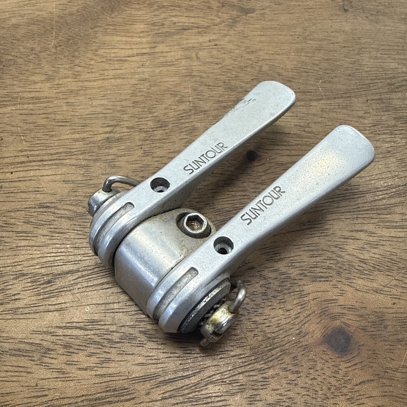 SunTour Shifter Lever Set 1-Bolt Down Tube Road Friction Cyclone Superbe