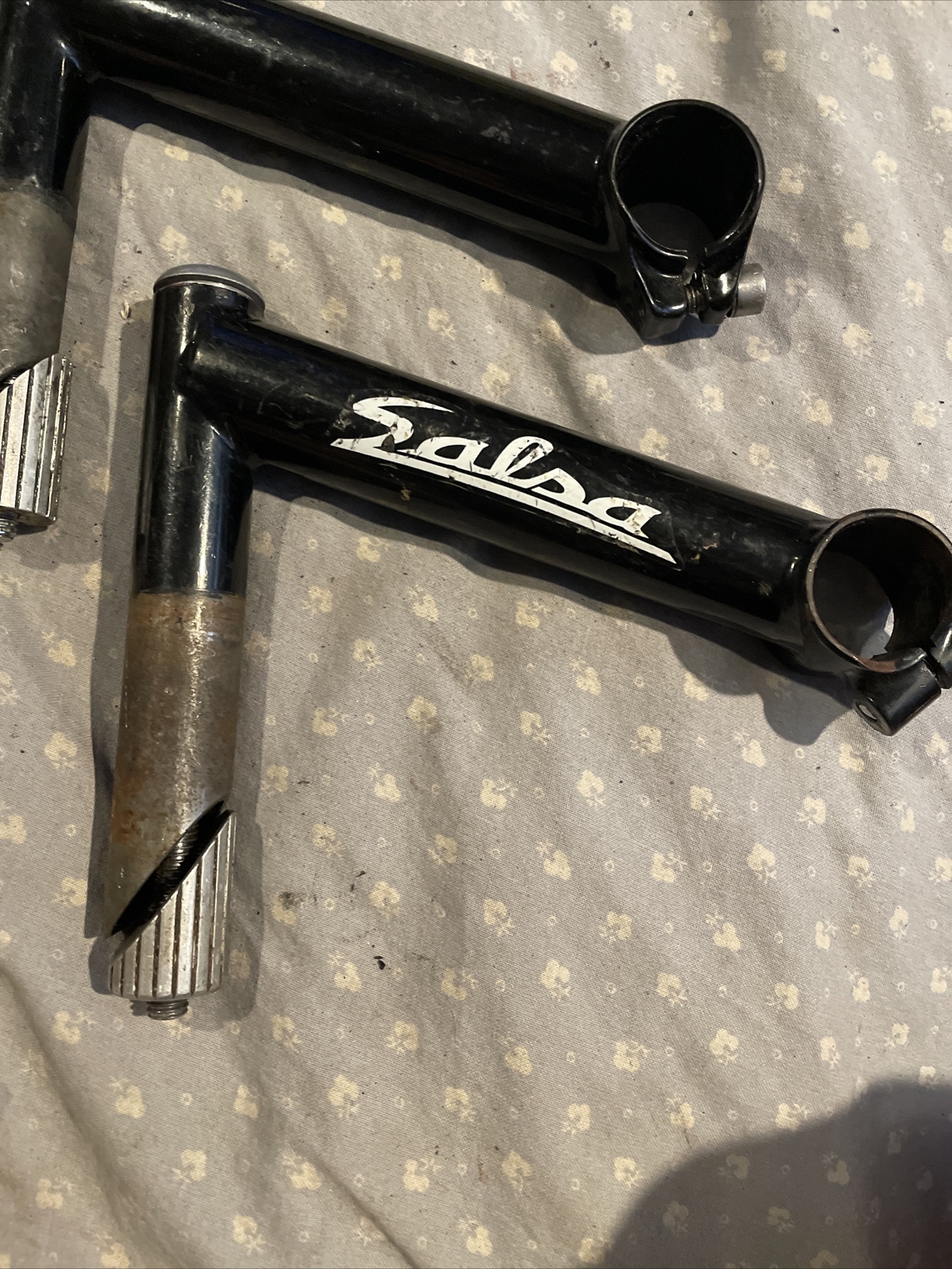 Salsa steel road stem 1” 14cm 25.8 handmade!