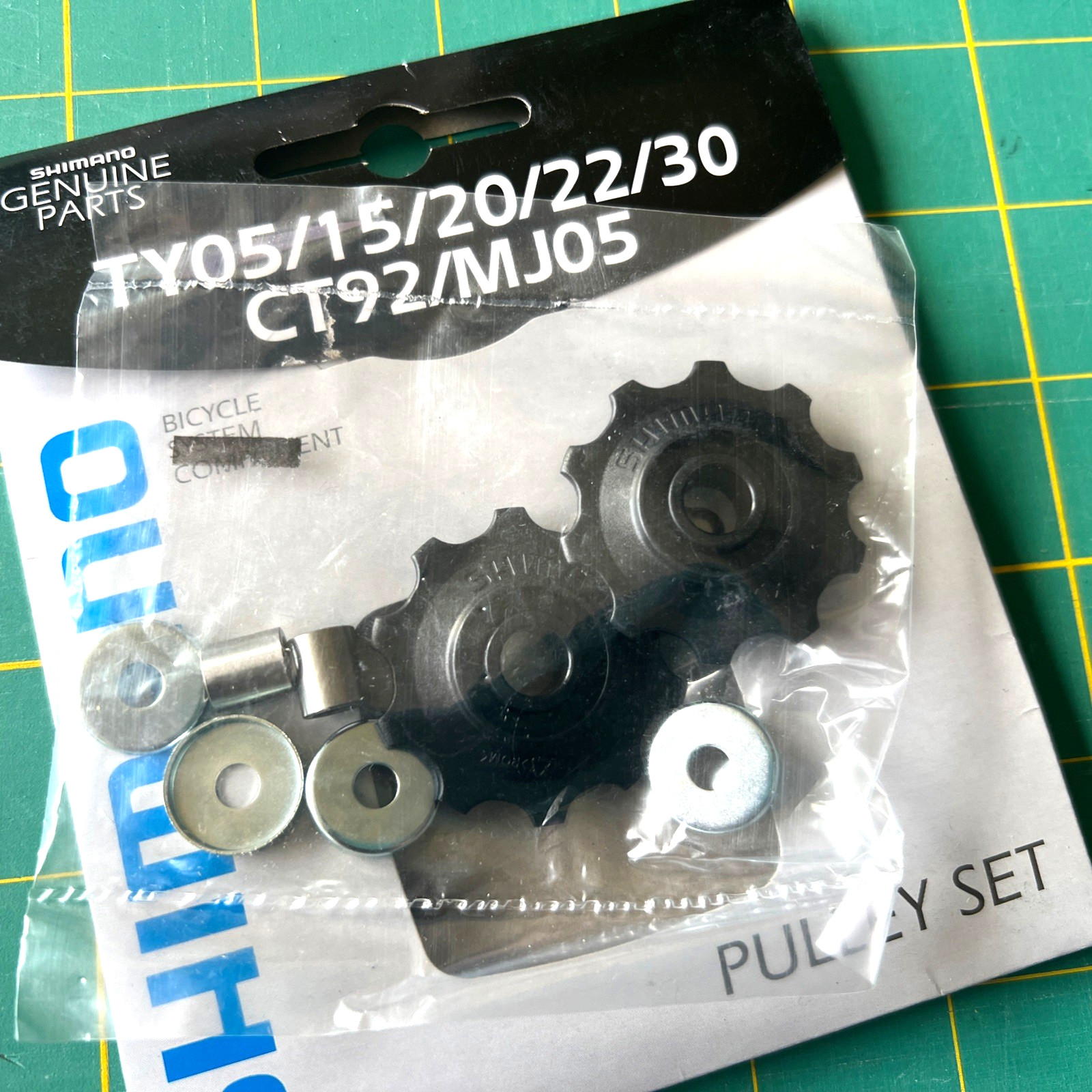 Shimano Pulley Wheels TY05/15/20/22/30 CT92/MJ05 1 Pair 10 Tooth Pulley Wheels