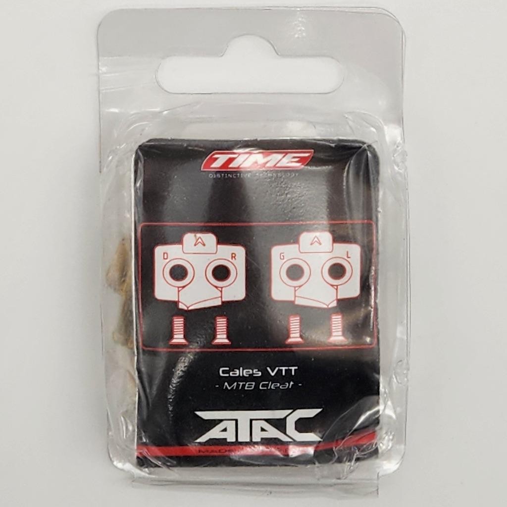 Time Atac 13/17 Degree Gold SPD Compatible Bicycle Cleats OPEN PACKAGE