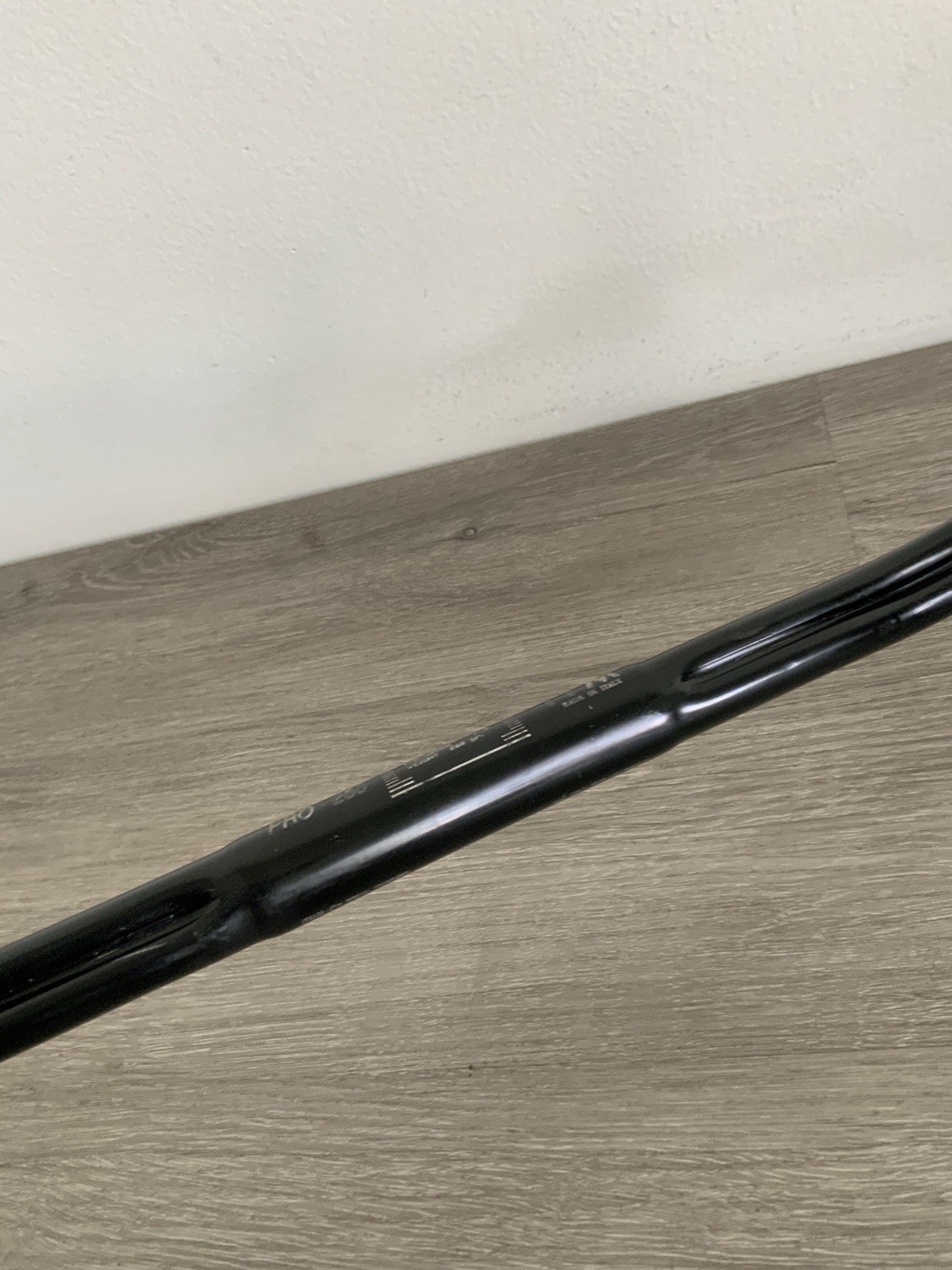 ITM PRO-260 DROP BARS 42 CM 260 GRAMS BLACK GROOVED ANATOMIC 160 MM DEEP DROP