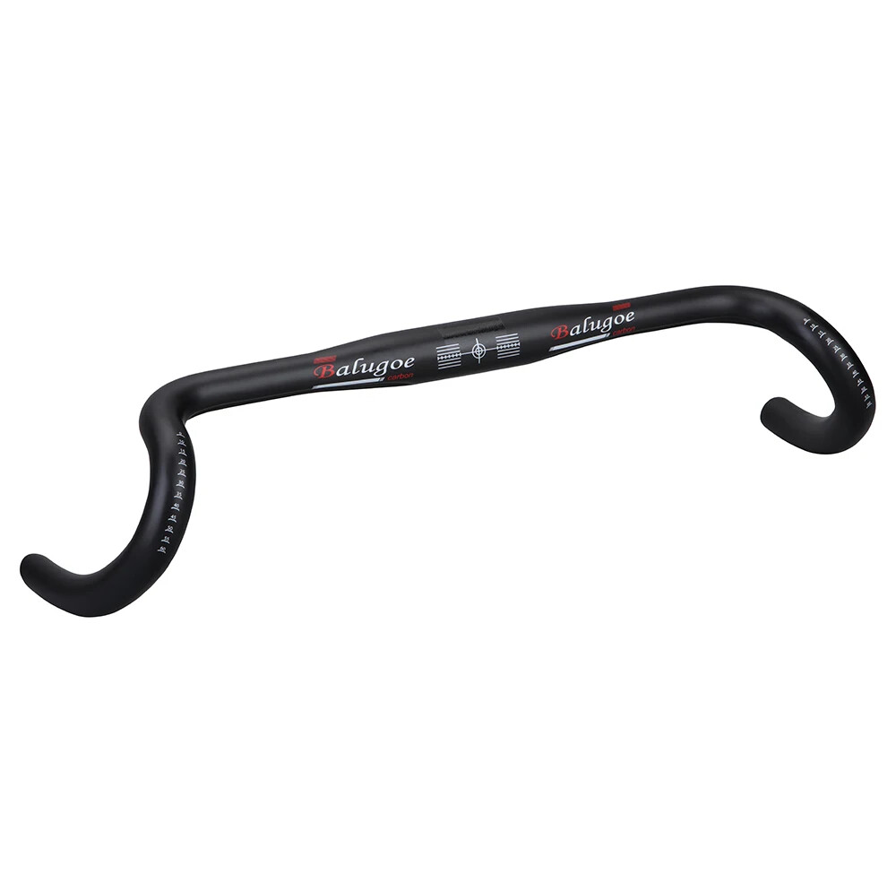 Carbon Gravel Cyclocross Road Bike Handlebar External Wiring Big Flare Bar