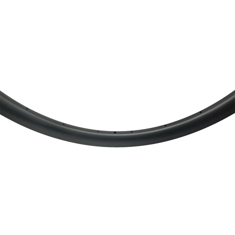 700C Carbon Gravel Bike Clincher Tubeless Rim Disc / V Brake Wheel 16-36 Holes