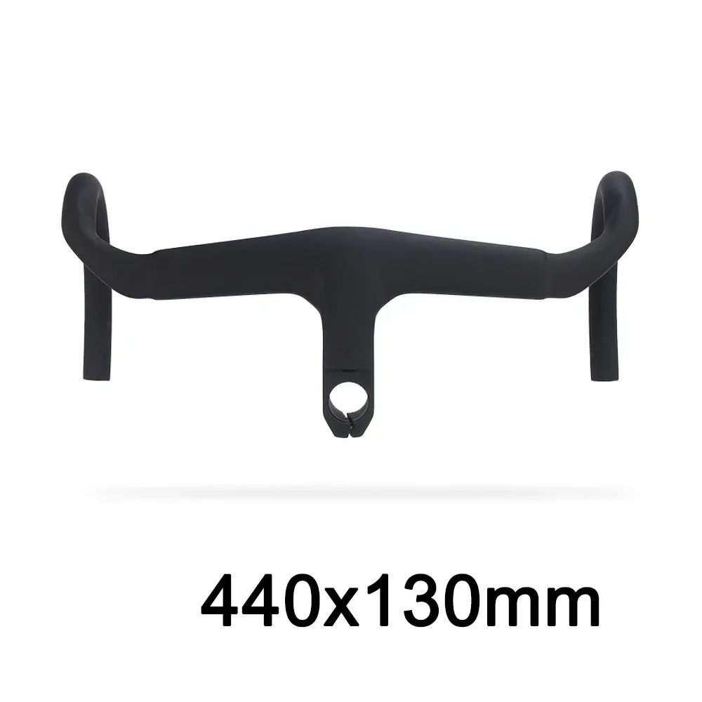 80-110mm Width Road Bicycle Carbon Handlebar Matte Internal Cable Di2 Drop Bar