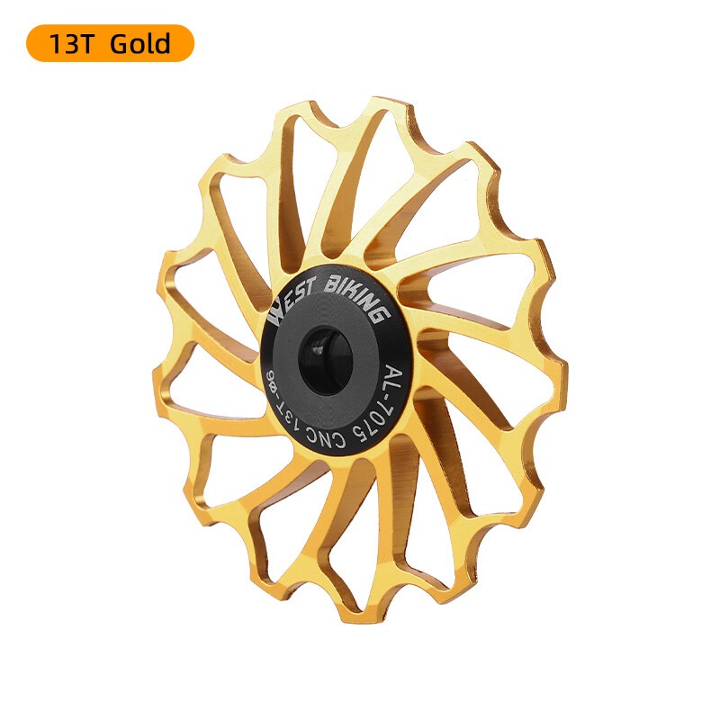 WEST BIKING Ceramic Rear Derailleur Pulley Bicycle 11T/13T Tension Pulley