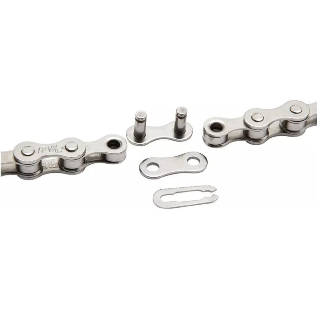 Charge Chrome Bike Chain 1/2 x 1/8 High Strength BMX/Single Speed 112 Links