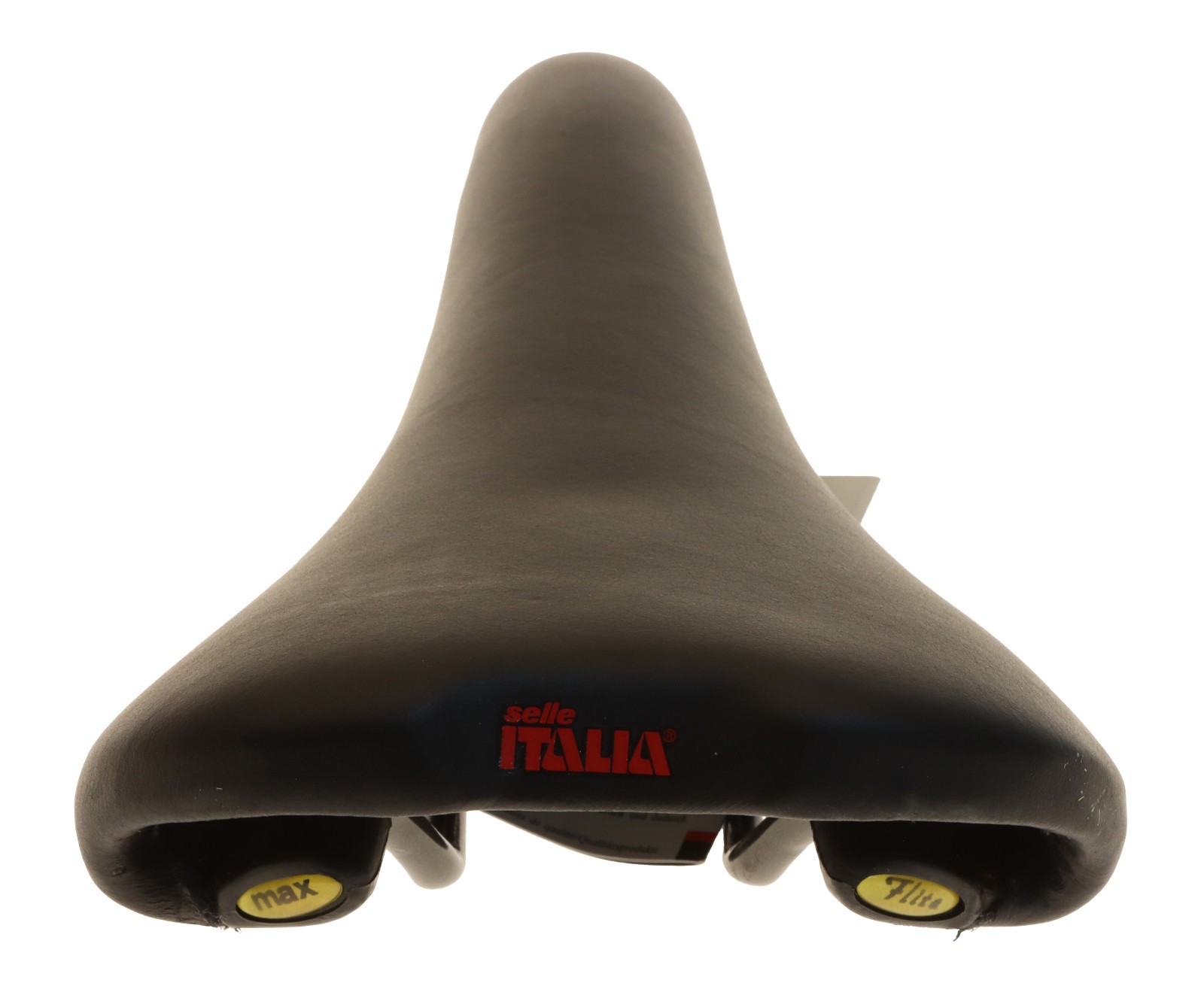 Selle Italia Max Flite Saddle Vanadium Rails Black Smooth Leather NIB NOS NEW
