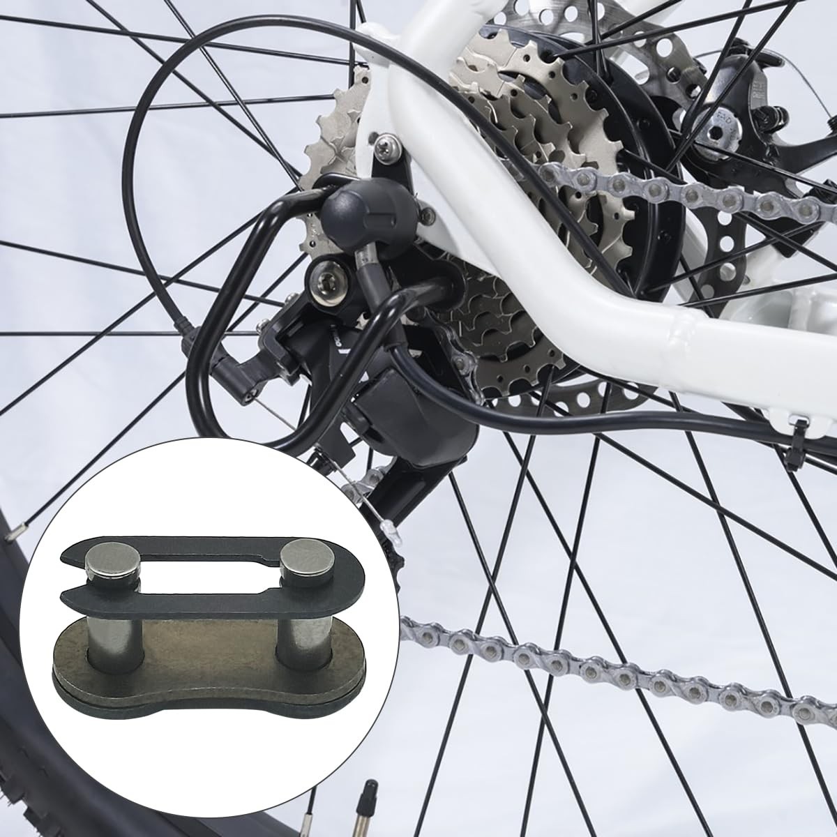 AYWFEY 20 Pairs Bike Chain Master Link for 0.83*0.39*0.32 inch / 2.1*1*0.8 cm