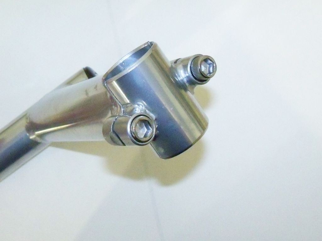 HIGOL SILVER STEEL 25.4mm MOUNTAIN BICYCLE STEM BIKE PARTS 68