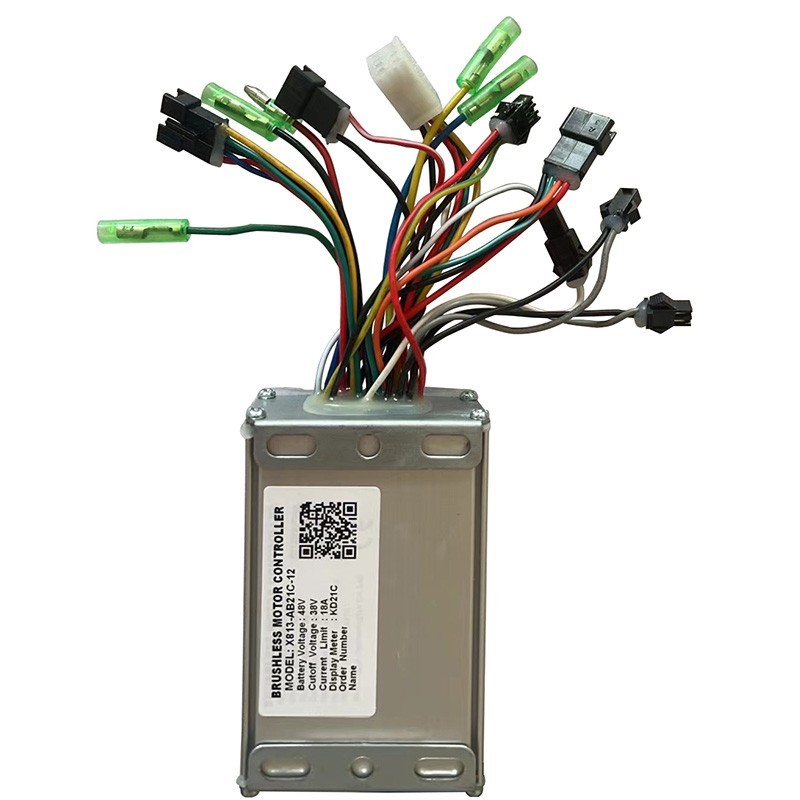 Brushless Motor Controller X813-AB21C-12 48V 18A EBike Conversion Kit For KD21C