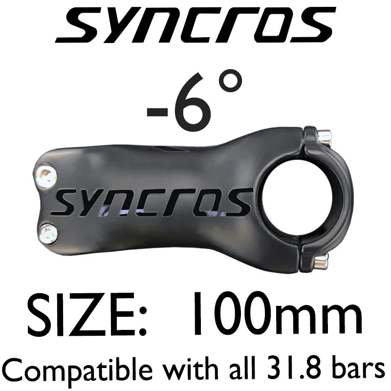 Full Carbon Stem Mountain/Road Bike Stem Parts Angle 6/17 Degree 60-120mm Stem