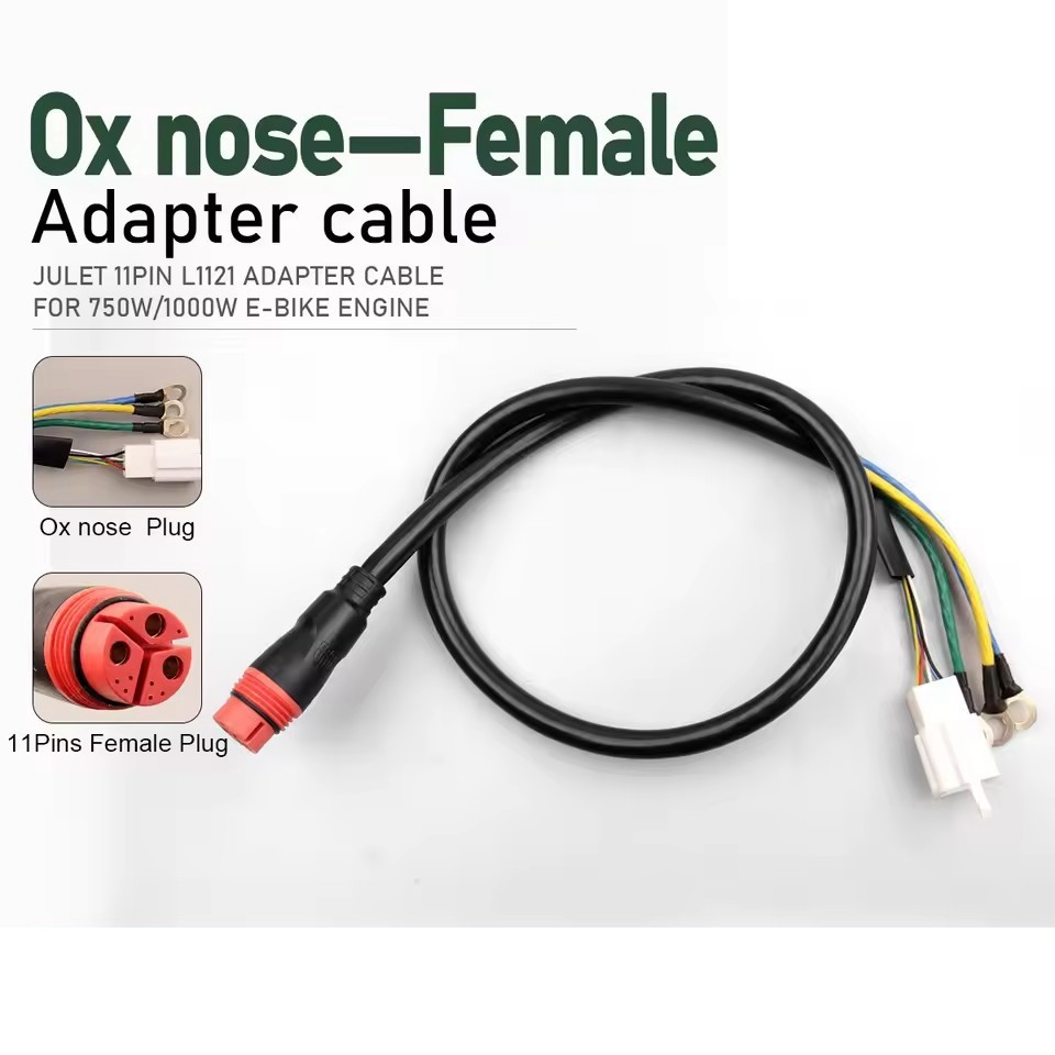 11 Pin E-Bike Cable Conversion For Bafang G062 G060 G090 750W/1000W Hub Motor