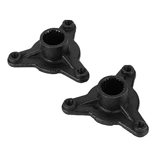 Duokon ATV 3 Lug Axle Hub, 78mm 23T Spline 3 Stud Rear Wheel Axle Hub Fit for