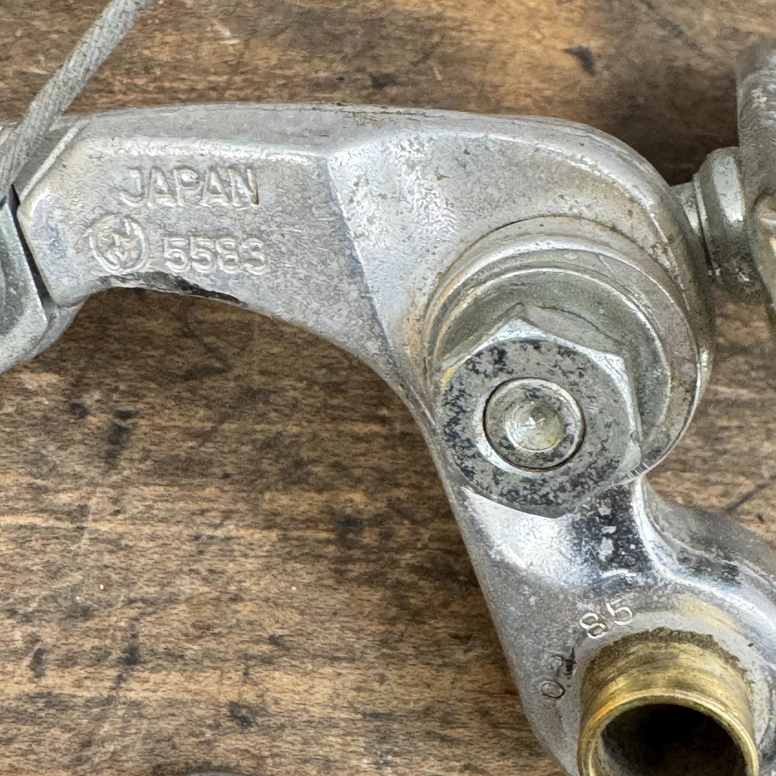 Vintage Dia Compe 981 Cantilever Brake Set Silver Japan 1980s ATB MTB Touring