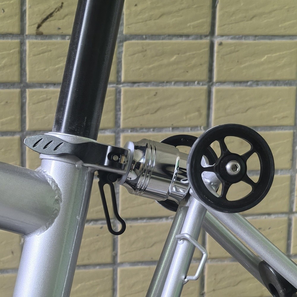 Rear Shock Absorber for Brompton Style Bikes Aluminum 4.1×3.5×6.6cm Lightweight