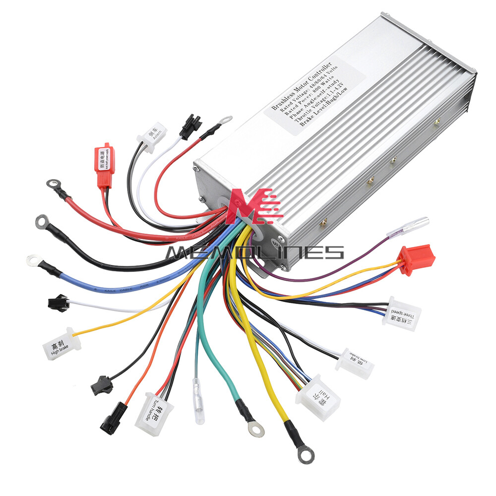 48V 60V 64V 35A 800W Intelligent Brushless Motor Controller For Electric Bicycle