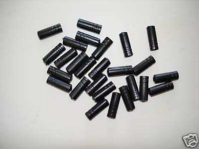 BICYCLE PLASTIC SHIFTER CABLE HOUSING FERRULES CAPS 4MM BAG OF 20