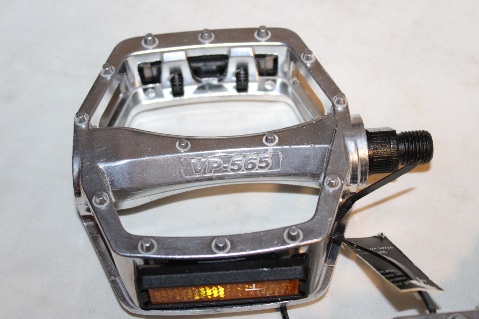 Alta VP-565 Bicycle Alloy Pedals Chrome 1/2″ Thread