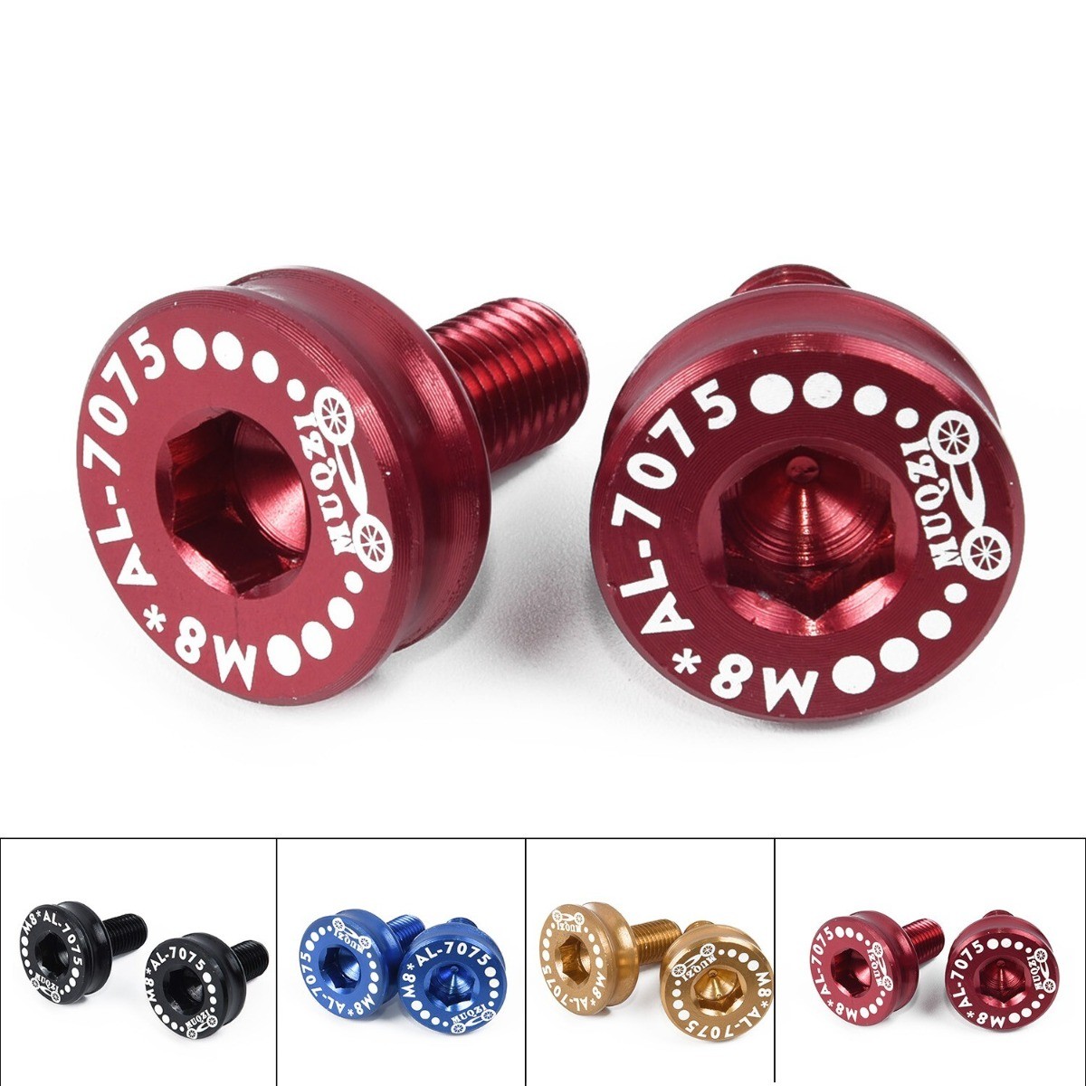 2x MTB Bicycle Bike Crankset Crank Part Bottom Bracket Dust Proof Cover Cap Bolt