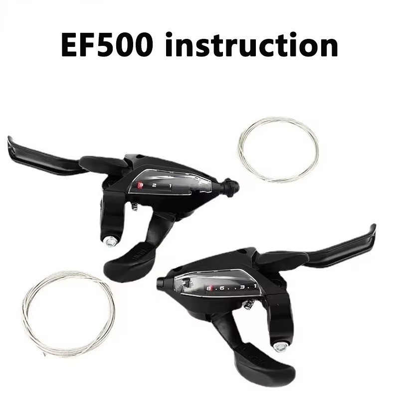 Fit For Shimano ST-EF500 3/7/8 speed MTB Bike Brake Levers Set Shifter EF500