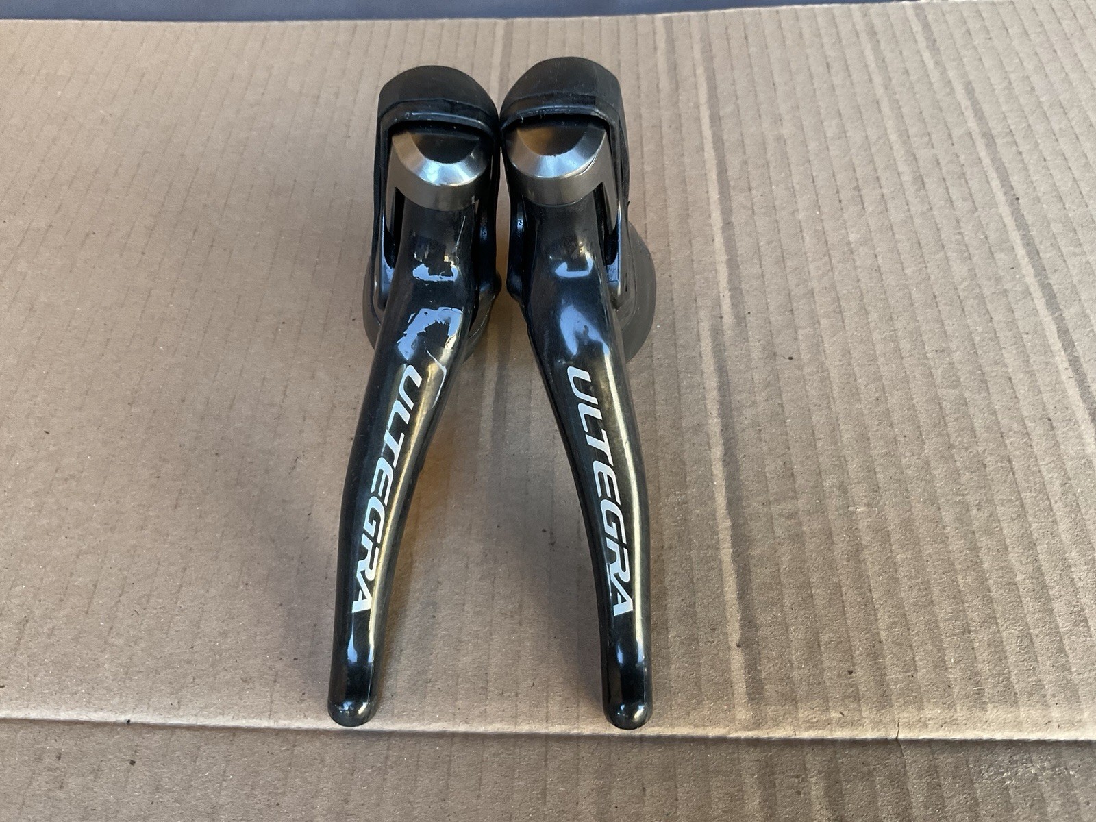 Shimano Ultegra ST-6800 STI Shift Brake Levers 2×11 Speed Road Bike Mint Cnd