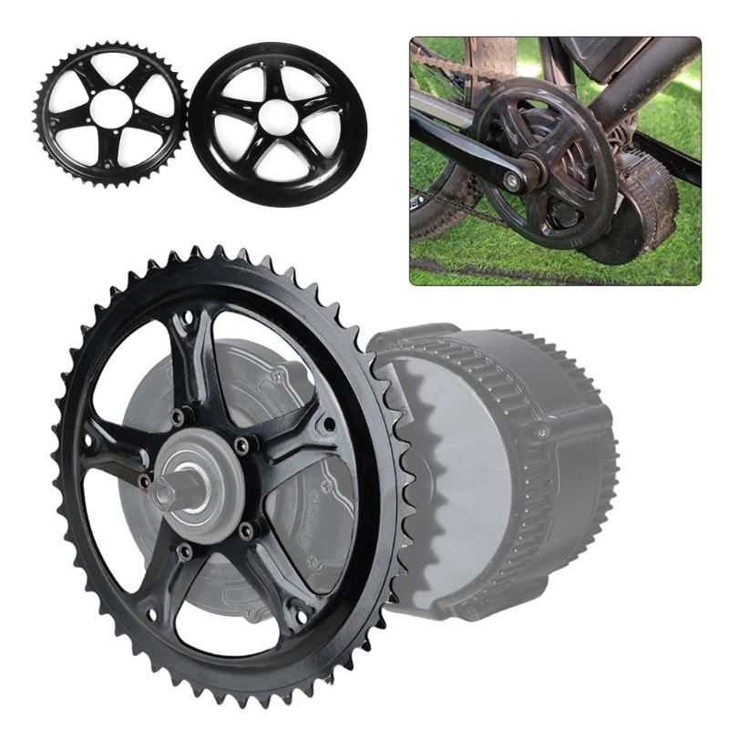 Electric Bike 44T/46T/48T/52T Chainring Chainwheel Electric Bicycles Chainwheel