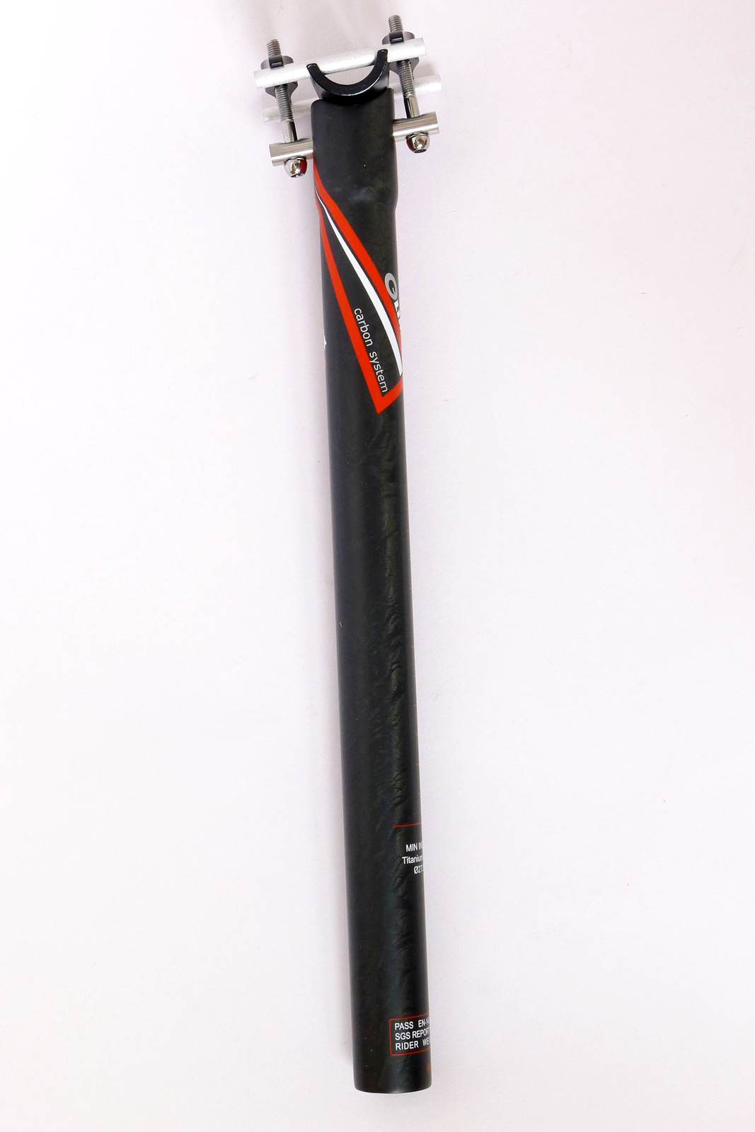 130g,27.2x350mm Climax SP02A UD Matt carbon Seatpost Ti Hardware Road MTB Black