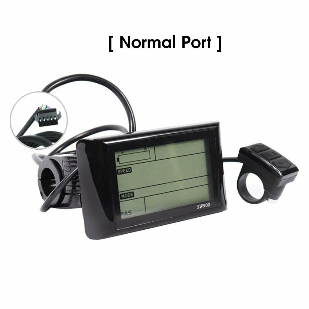 SW900 LCD Display for E-Bike Compatible with 24V 36V 48V Electric Bicycle SDE