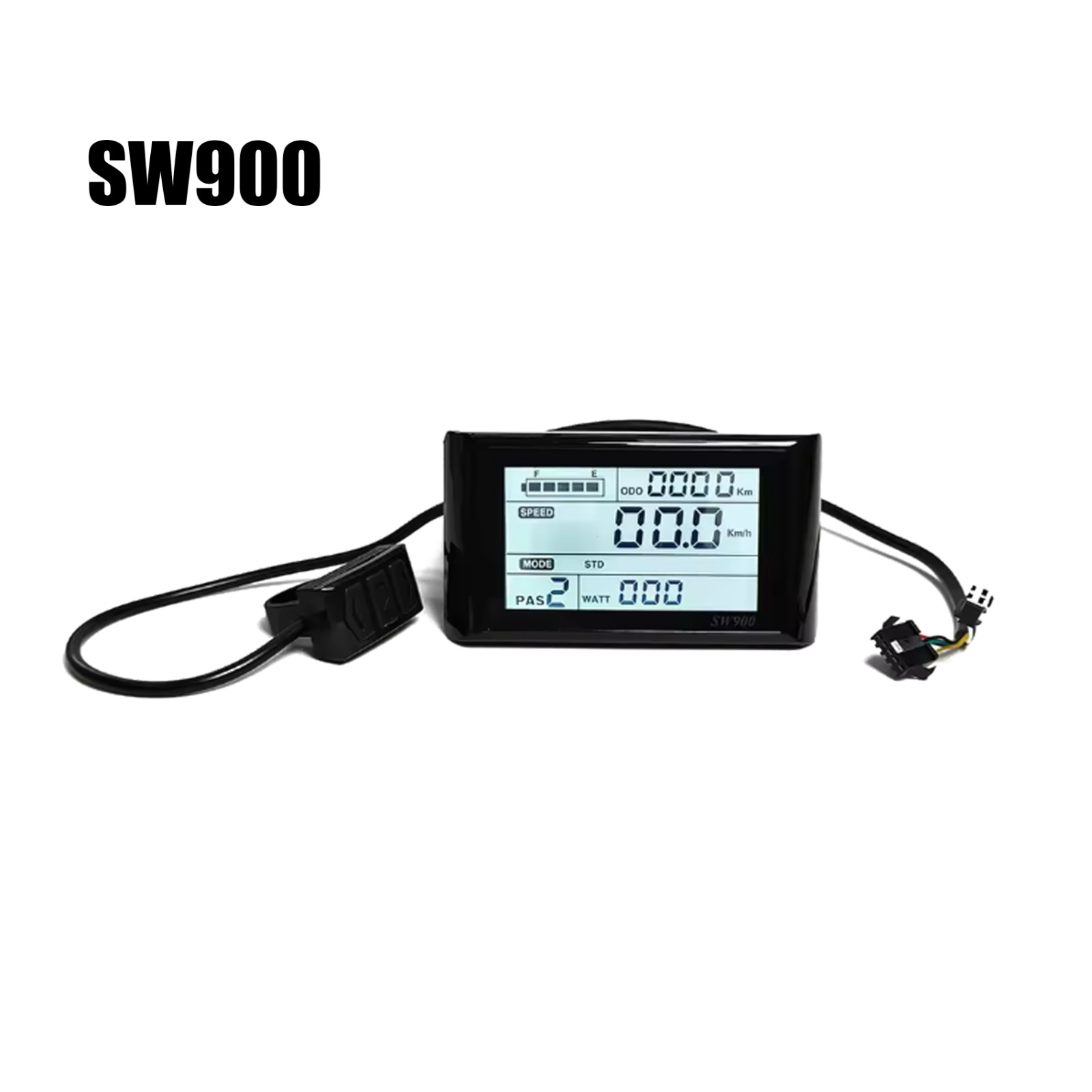 Electric bike 24V-48V 750W 30A 3-Mode Sine Wave Ebike Controller with Display