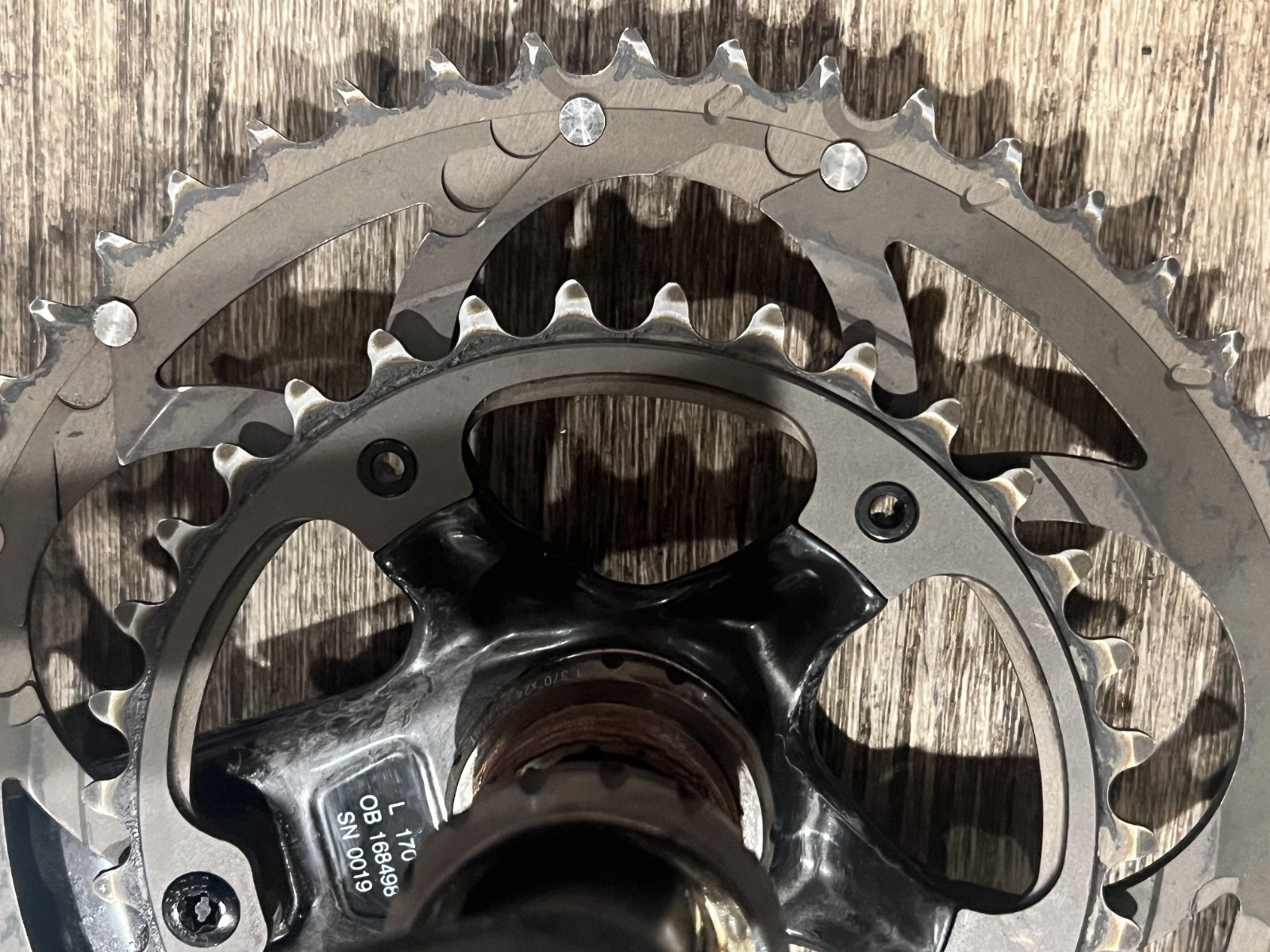 Campagnolo Chorus 11 speed 34/50 Carbon Crankset 170mm w Ultra Torque BB