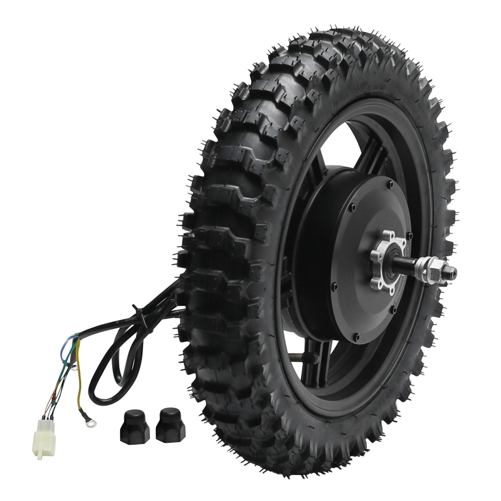 2.50-10″ Rear Wheel 48V 800W Brushless Hub Motor for Pit Dirt Bike Motorcycle