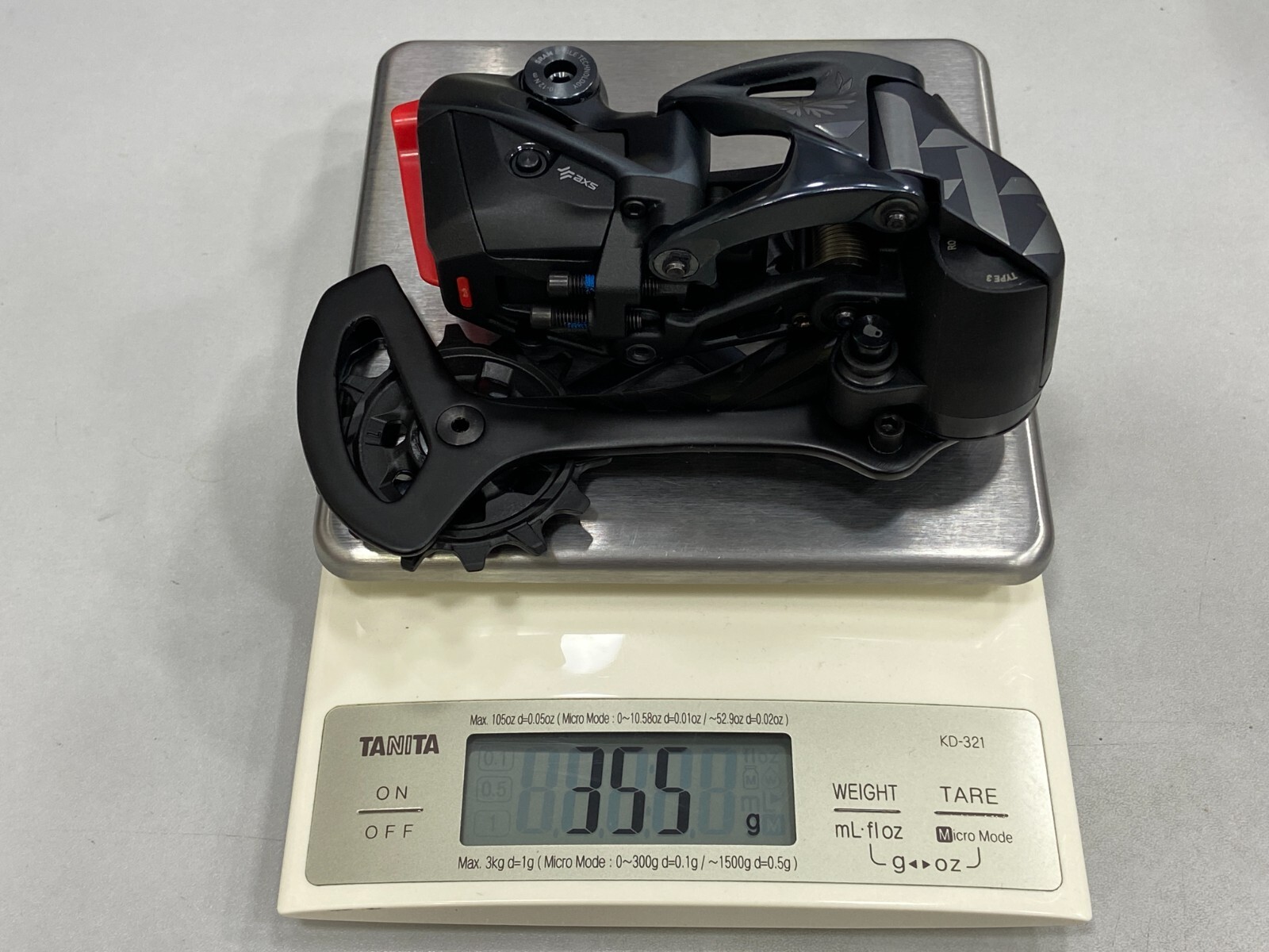 Sram XX1 Eagle AXS Rear 1×12-Speed Rear Derailleur (No Battery) #RD-XX-1E-A1