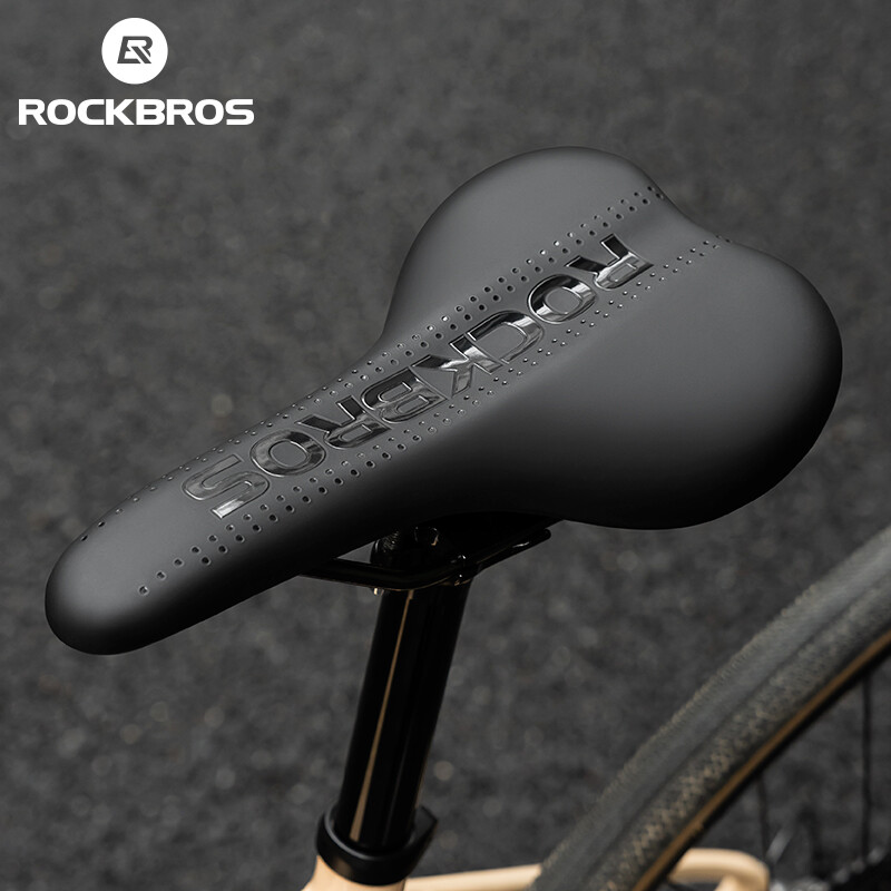 Bike Saddle MTB Mountain Road Bicycle Seat Gel Filled Soft AirCushion Pad Sporty