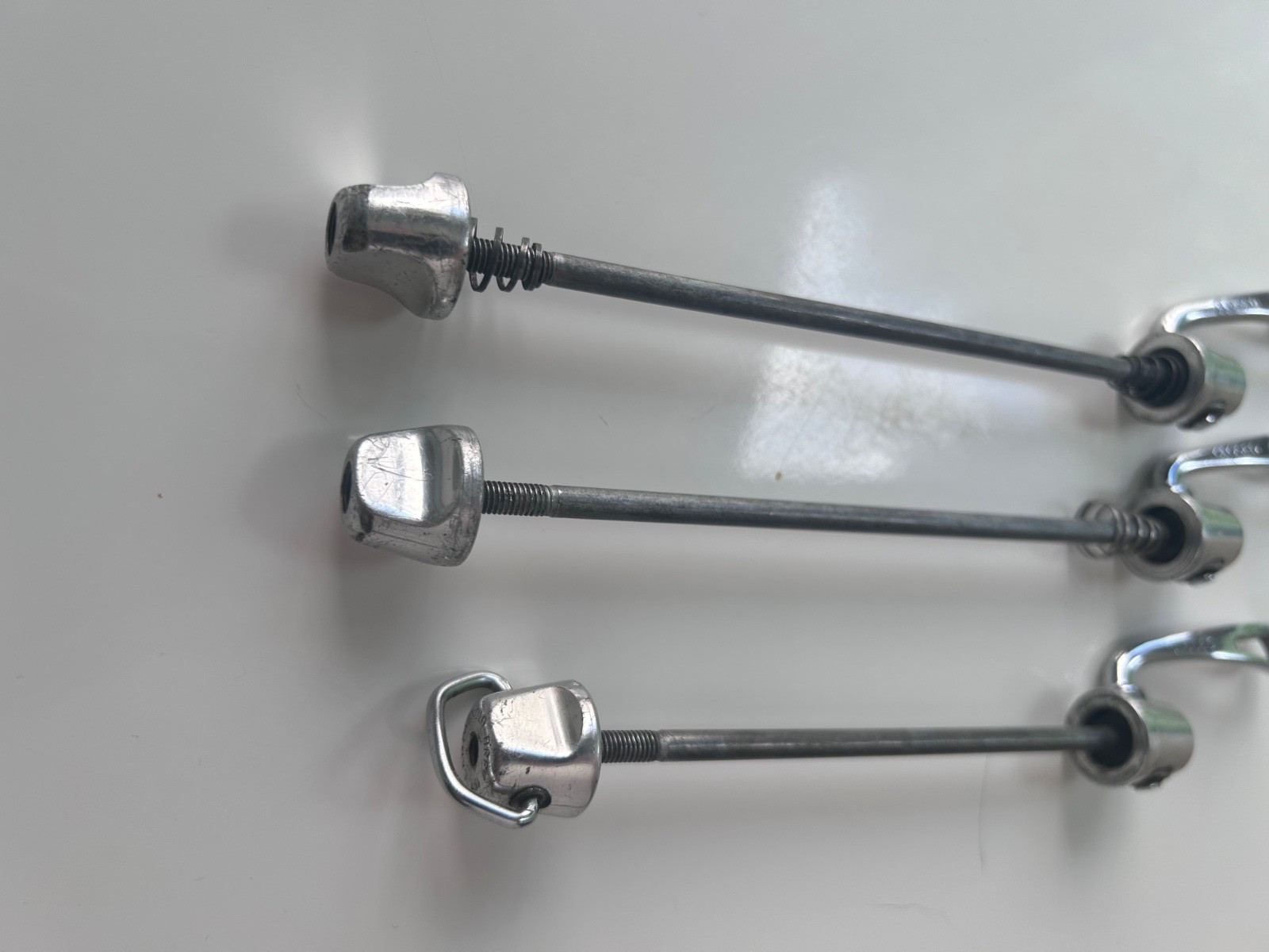 Campagnolo Record Quick Release Skewer QF/QR-RE121 ? Lot Of 3 Front & Rear READ