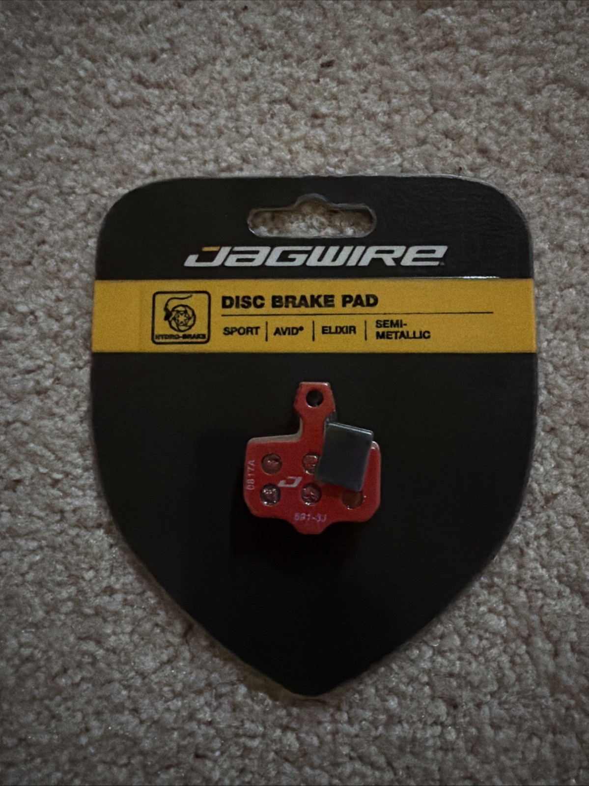 Jagwire Sport Avid Elixir R, CR1 Brake Pads Semi-Metallic New in Retail Package