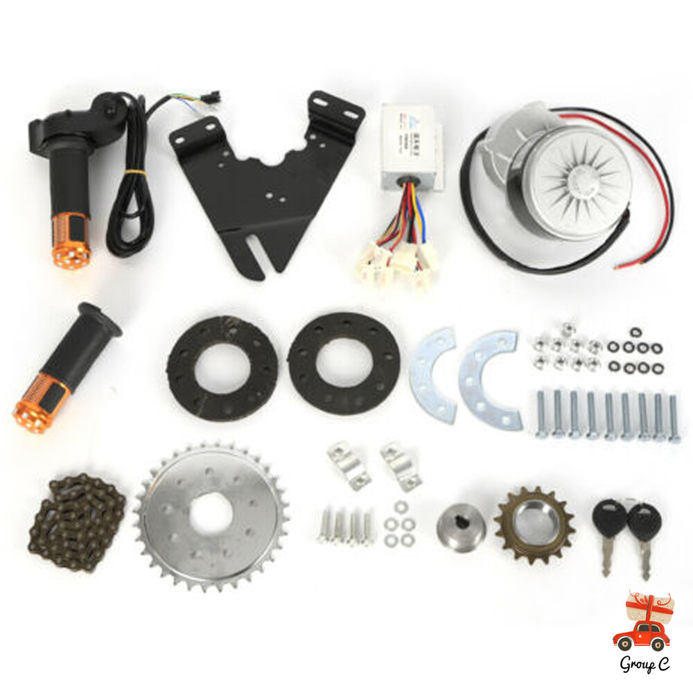 Electric Bike Conversion Kit E-Bike Mountain Bike Conversion Motor Freewheel Set
