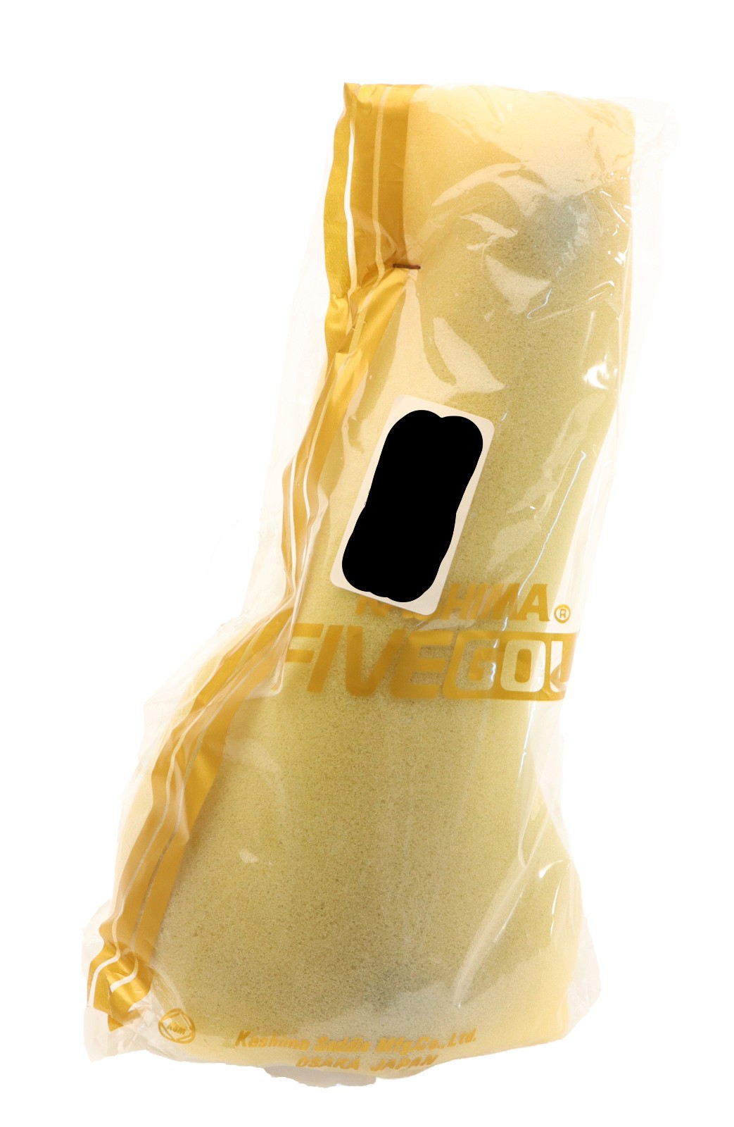 Kashimax Five Gold 4P Saddle NJS Steel Rails Blue Suede FG4P NOS NEW *Shelfwear