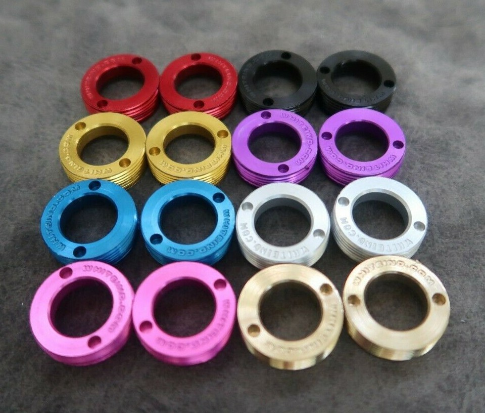 White Industries Extractor Caps Square Taper ENO Cranks (set of 2)