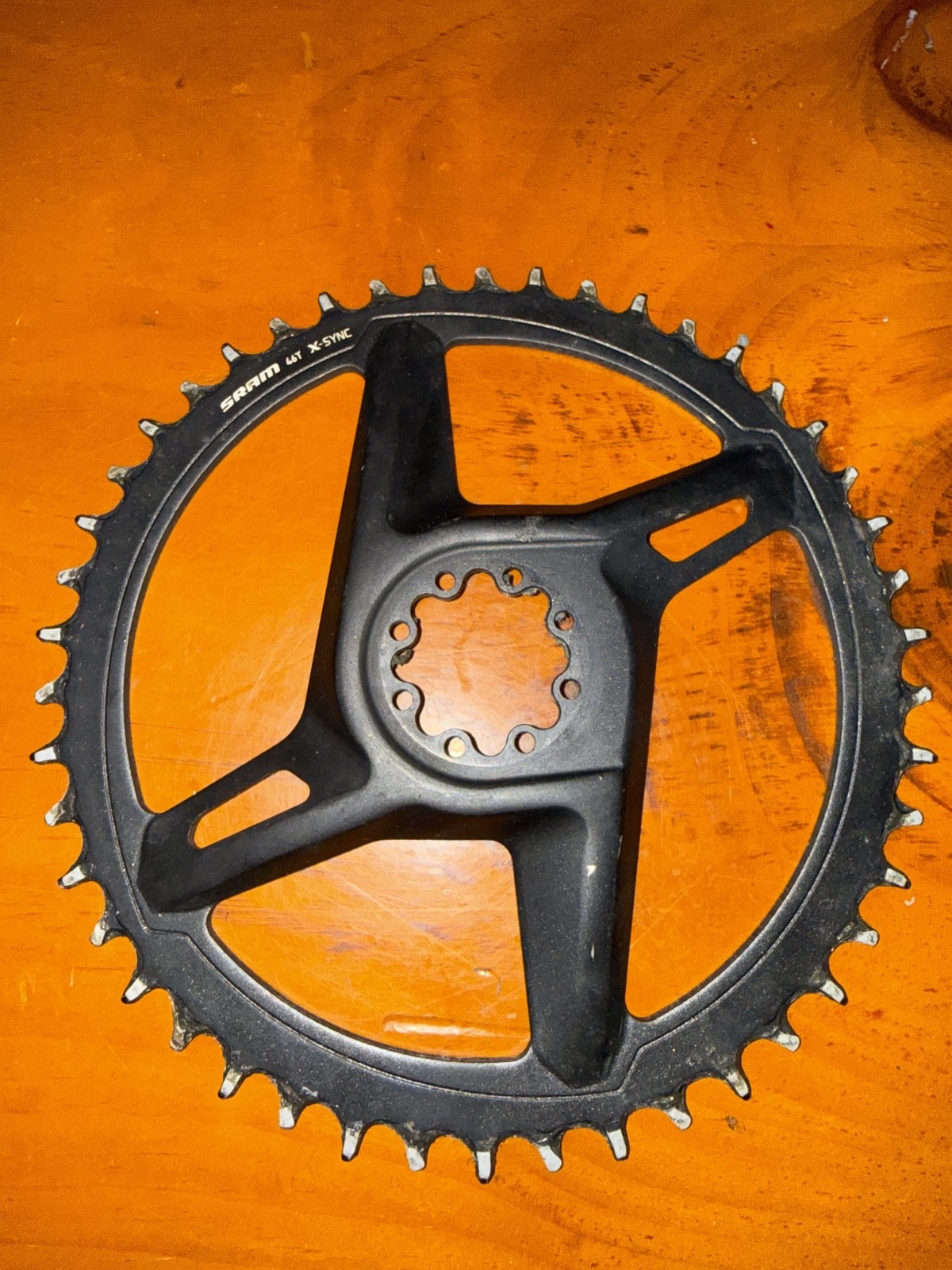 SRAM Rival X-Sync Road Chainring 46t Direct Mount 8-Bolt 12-Speed Black Eagle