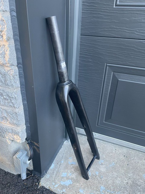 Specialize full carbon disk fork 700C 12×100 1 1/8-1 3/8 (also fit 1 1/8-1 1/4)