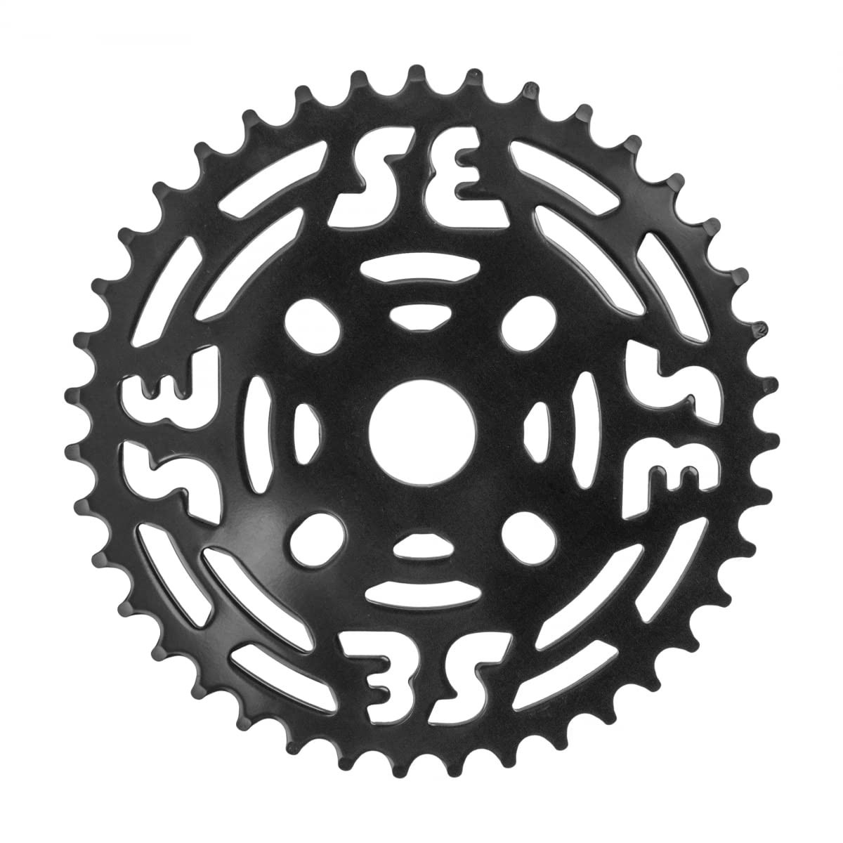 39T Steel Bicycle Chainring Single One Piece Black 1/8 Fixed Gear Bike